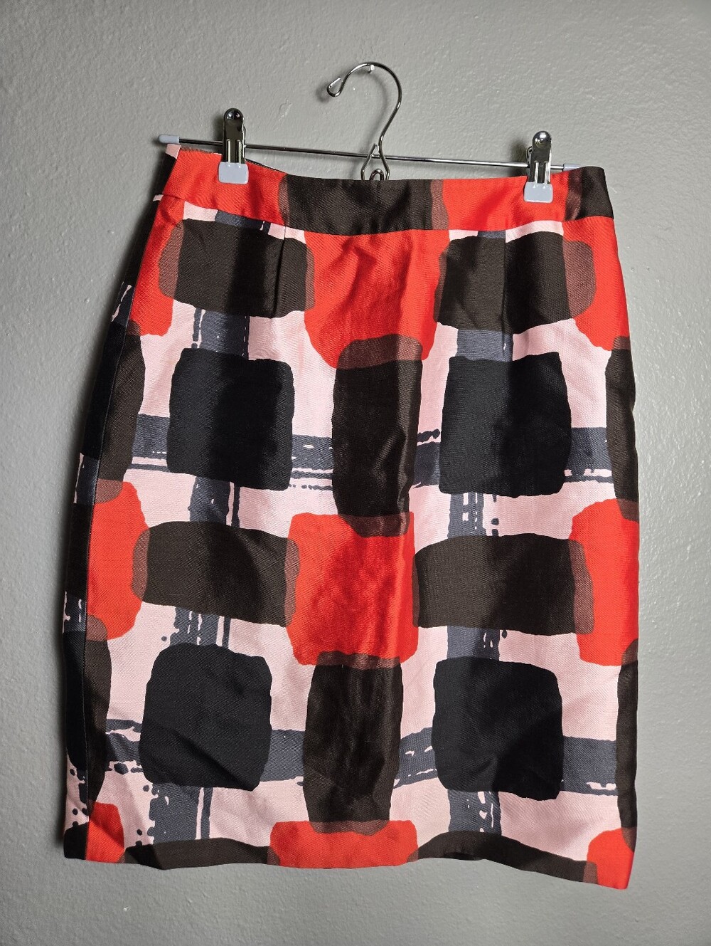Kate Spade Size 4 Silk Blend Pencil Skirt "Skirt The Rules"